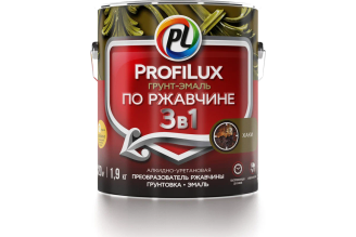 Грунт-эмаль Profilux по ржавчине 3в1 хаки 1.9 кг 00-004807