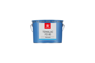 Алкидная краска TIKKURILA INDUSTRIAL ТЕМАЛАК ФД80 TVL 2.7 л 18072260130