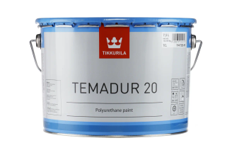 Полиуретановая краска TIKKURILA INDUSTRIAL Temadur 20 TVL 7,5 л 11472260360
