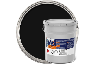 Грунт-эмаль ЯРОСЛАВСКИЕ КРАСКИ FAKTOR на ржавчину 3 в 1, черная, барабан 20 кг 215158