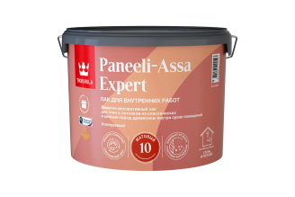 Интерьерный лак Tikkurila PANEELI-ASSA EXPERT EP матовы 9л 700014046
