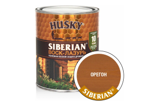 Воск-лазурь HUSKY SIBERIAN орегон 0,9 л 29982