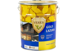 Декоративная пропитка для дерева VERES Gold №1 VG-01 бесцветная 0.8 л 281429