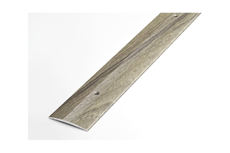 Порог прямой алюминиевый (37 мм; 0.9 м; декоративный; дуб английский) Лука УТ000026078