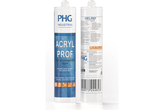 Акриловый герметик PHG Industrial Acryl PROF 448732 300 мл белый