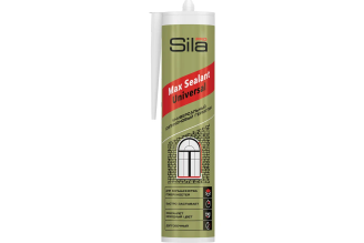 Силиконовый универсальный герметик Sila PRO Max Sealant US2807, бесцветный 0,28 л