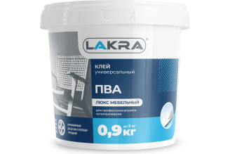 Мебельный клей ПВА Лакра Люкс 0,9 кг 90002427712