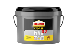 Супер клей ПВА МОМЕНТ Столяр D3 2 кг Б0023064 740804