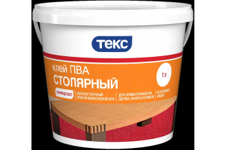 Клей ПВА Текс Столярный Универсал 1кг 700000365
