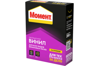 Обойный клей Момент Винил 200 г 3000886