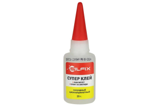 Супер-клей секундный цианоакрилатный Silfix SF-SUPER, 20 г