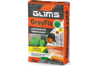 Плиточный клей GLIMS GreyFix класс C1T 25 кг В00007119