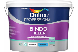 Финишная колеруемая безусадочная шпаклевка под покраску и обои 15 кг DULUX BINDO FILLER 5319755