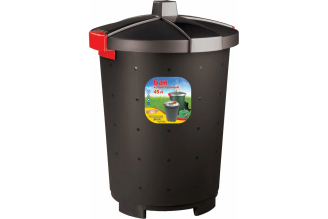 Хозяйственный бак Бытпласт 45 л, черный 431253613