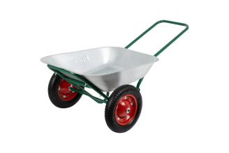 Садовая тачка PARK WB 4207-2 двухколесная с П-ручкой 92682