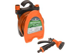 Катушка мини со шлангом Четыре сезона 10мм, 10м, пистолет-распылитель 62-0268