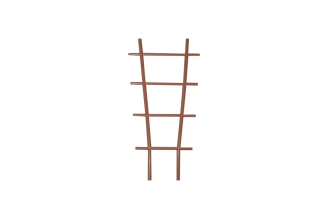 Решетка для вьюнов ФлораПласт 50 терракотовая, 10 шт. 001057